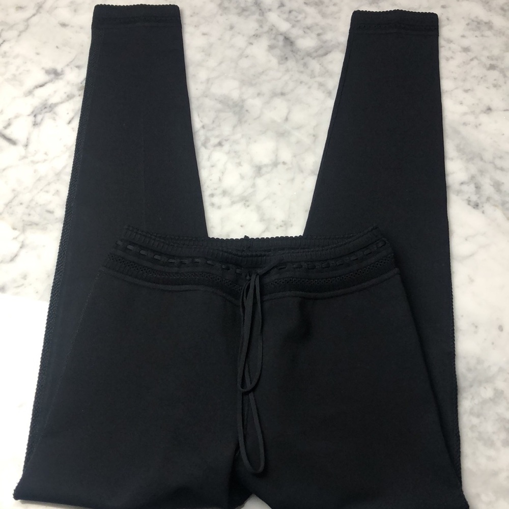 ALAIA Edition 1993 The Kint Leggings in Black Women's Size 38